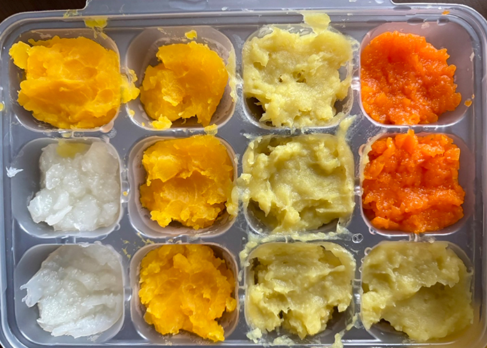 さつまいもときな粉のデザート風