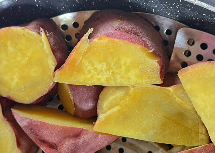 栄養豊富な皮は捨てずに食べる