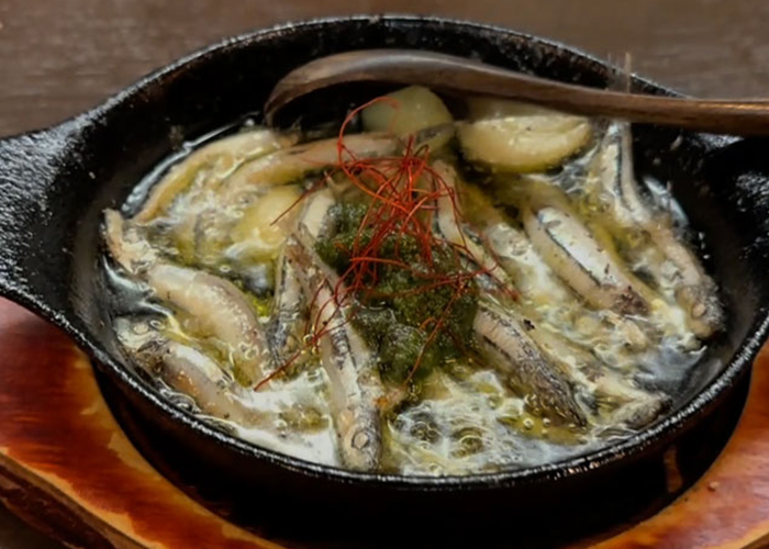 五島・海鮮なないろ きびなごアヒージョ