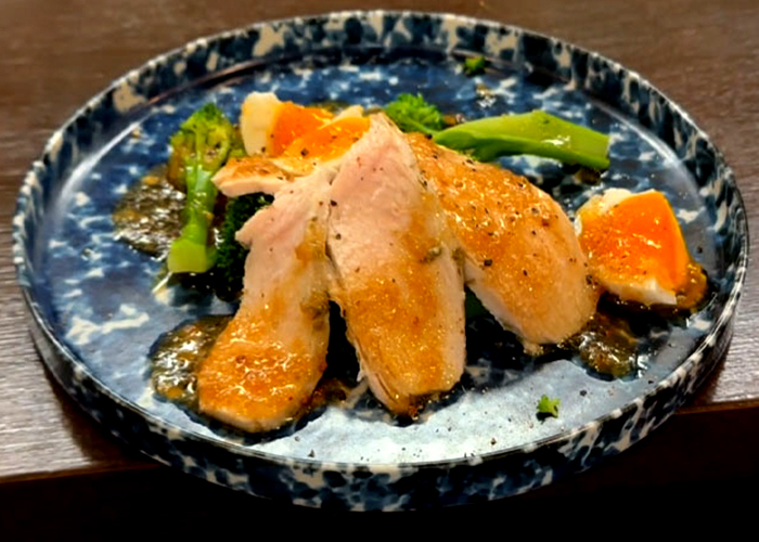 五島・海鮮なないろ ごろっと野菜の自家製鶏ハムのせ