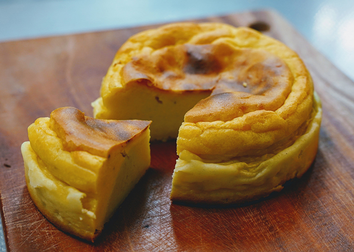 冷凍焼き芋　オーブン不要 簡単焼き芋チーズケーキ