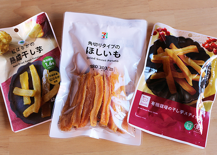 コンビニの干し芋はどこに売っている？