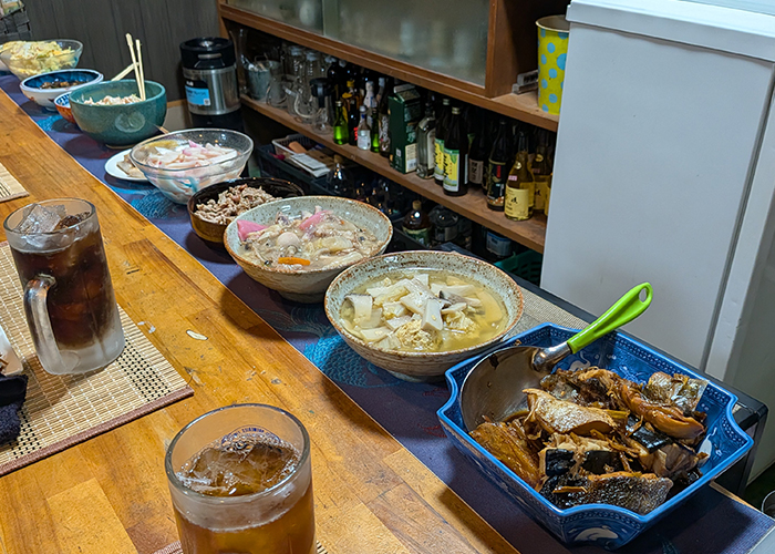 五島・きんぎょ　一皿200円のおばんざい①