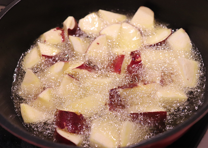 揚げるときのポイント