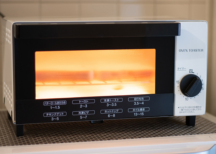 オーブントースターで揚げたてのカリカリ感を復活