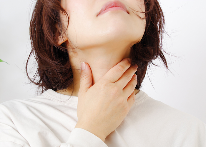 口や喉のかゆみや違和感