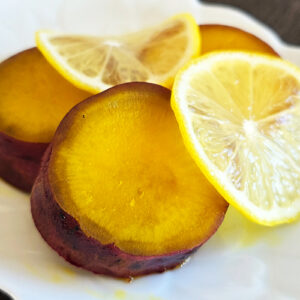 【プロ直伝】失敗しない黄金比！さつまいものレモン煮が煮崩れず、色鮮やかに仕上がる秘訣