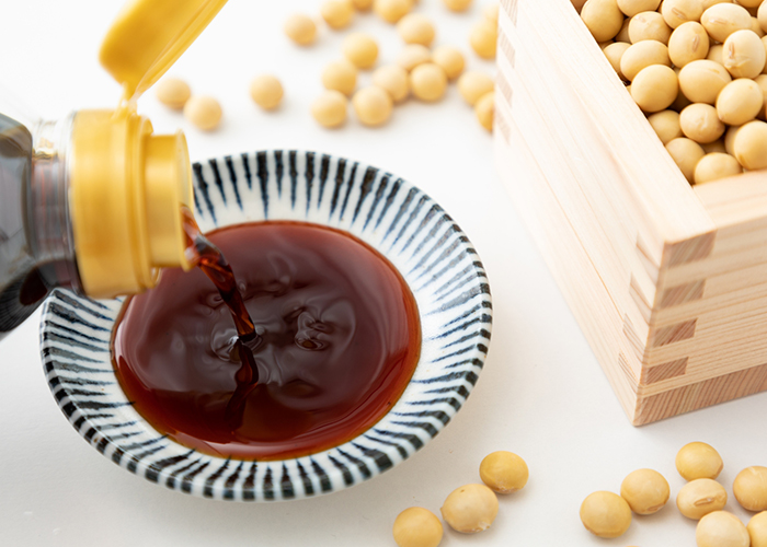 無限おつまみに変身 醤油と塩