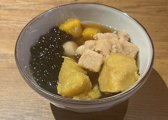 優しい甘さのスイーツ 芋圓（ユーユェン）