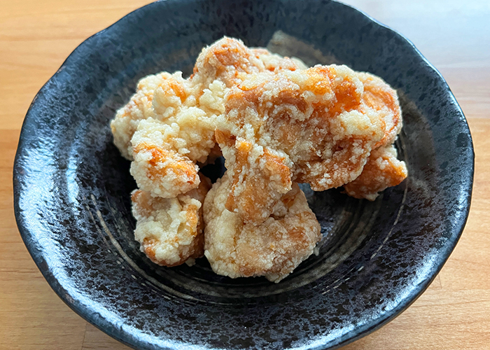 揚げ物の衣に使うとサクサク食感に