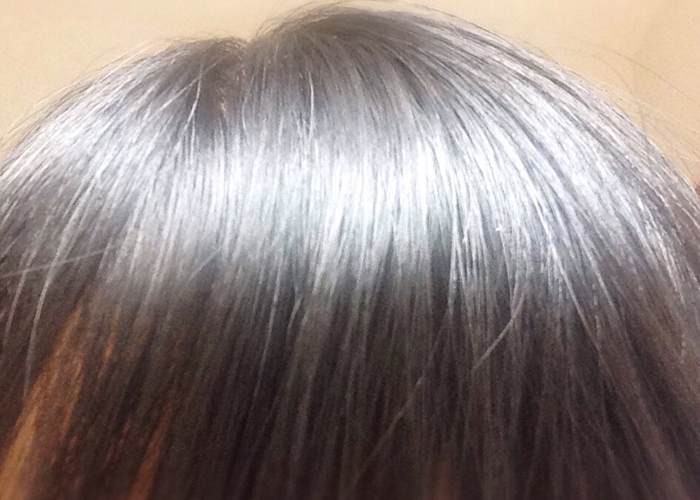 美髪効果 髪にハリとコシを与える