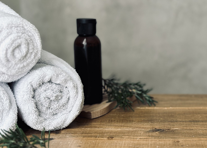 お風呂でオイルパック