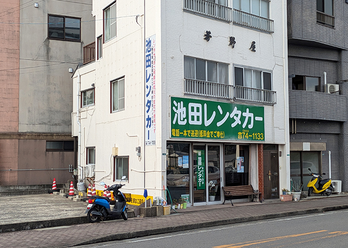 五島旅行　福江島レンタカー
