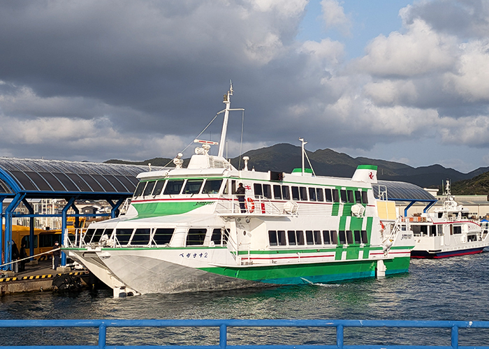 五島旅行　長崎からはジェットフォイル