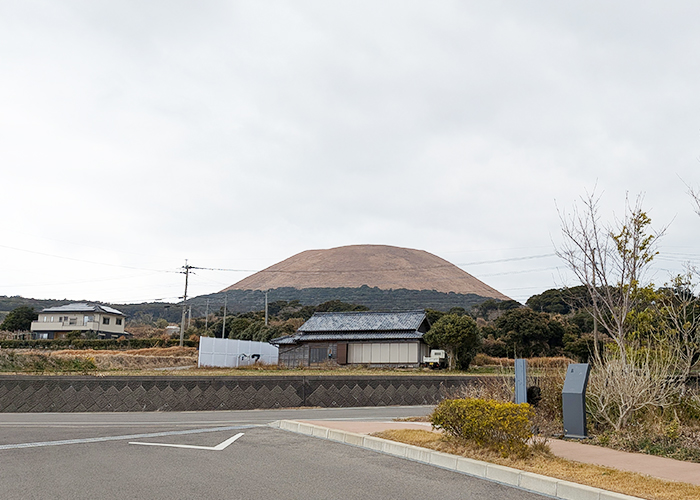 五島列島ホテル　五島リトリート rayから見える鬼岳