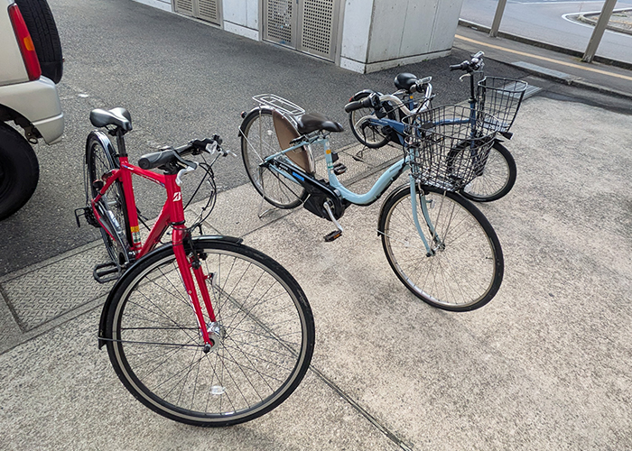 五島列島内の移動手段　自転車