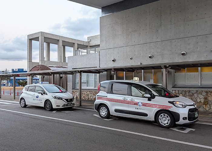 五島列島内の移動手段　観光タクシー