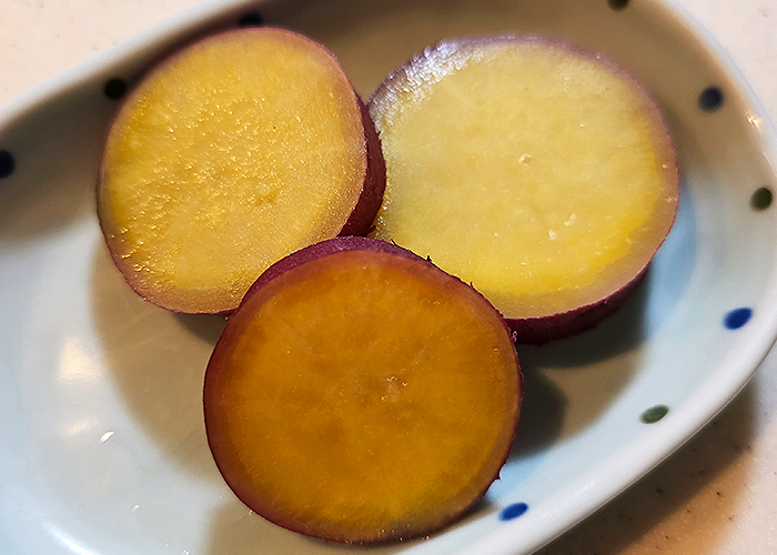 【さつまいも甘露煮】電子レンジで作る簡単さつまいも甘露煮