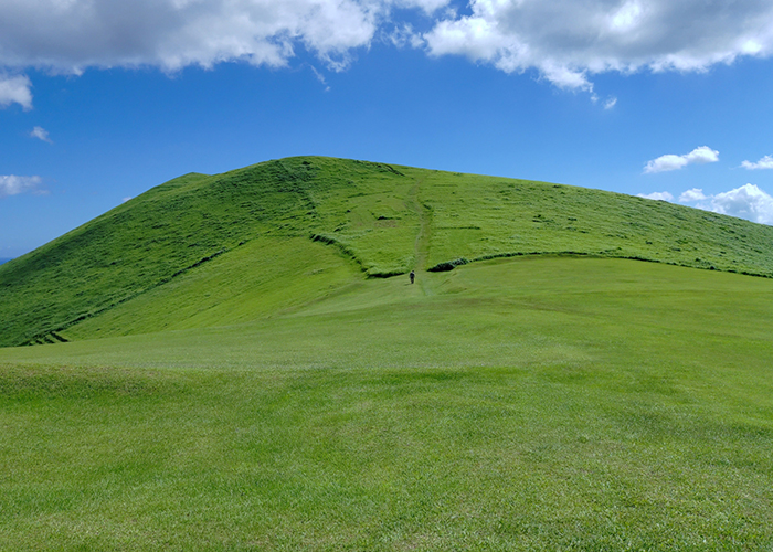 鬼岳でトレッキング