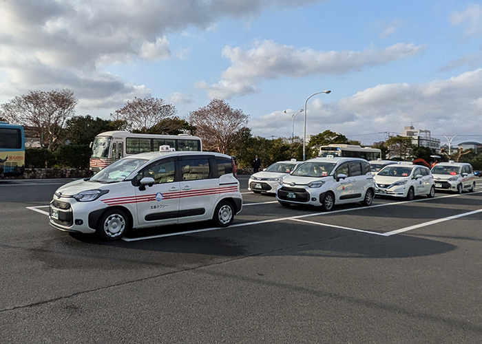 五島のタクシー