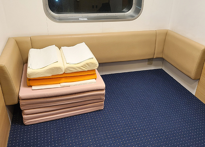 快適な客室と船内設備