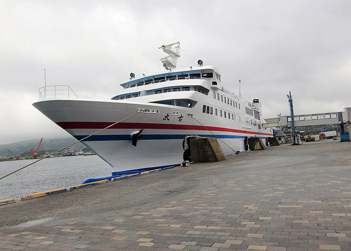 野母商船「太古」で上五島・福江島へ
