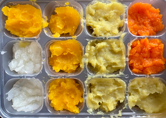 生後5ヶ月から6ヶ月の離乳食初期から食べさせられる