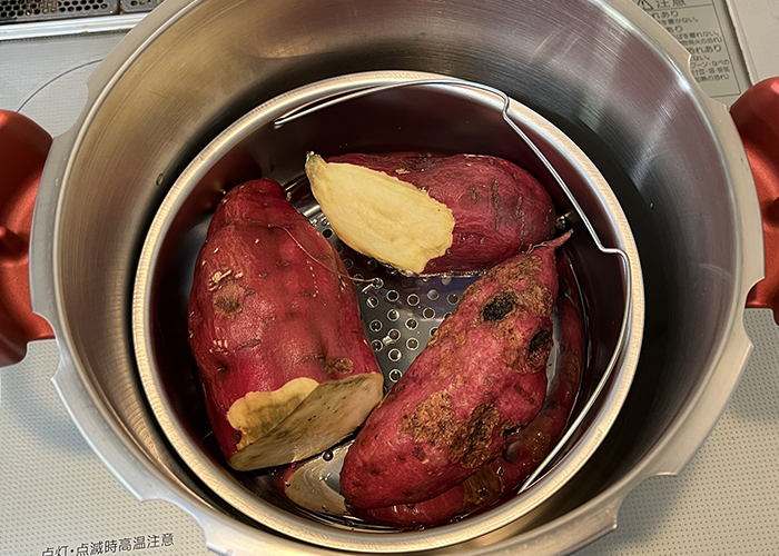 さつまいもの甘みを引き出す下準備と蒸し方のコツ