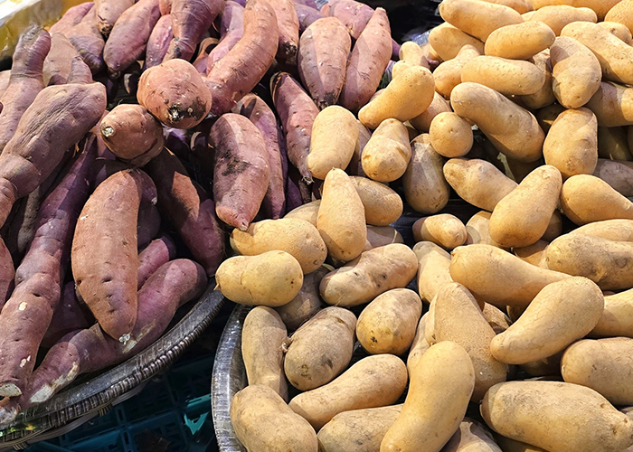 じゃがいもやオートミールなど他の主食との比較